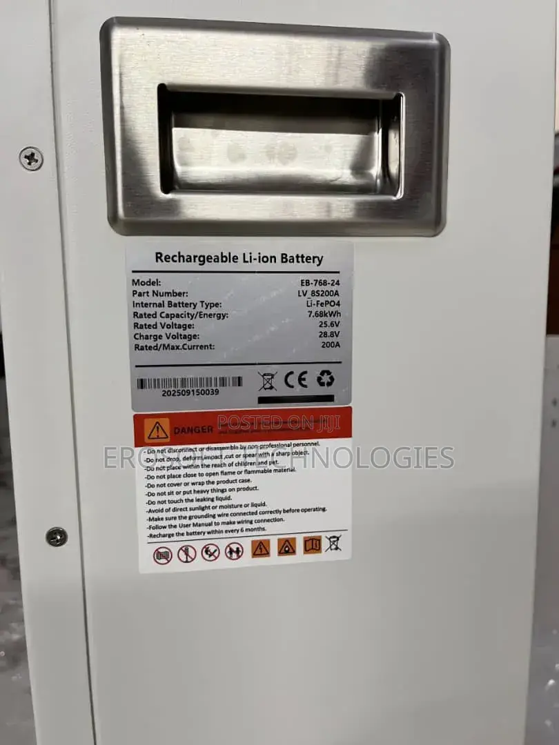 7.68kwh 24v Lithium Battery