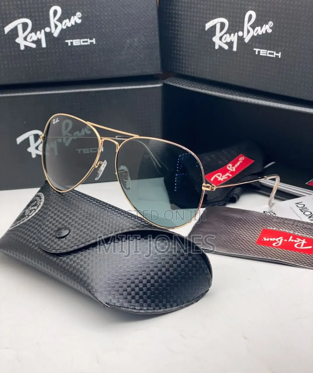 Aviator Style Sunglasses With Tinted Lense