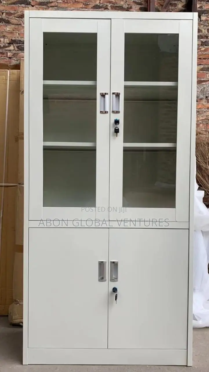 Glass Face Filing Cabinet