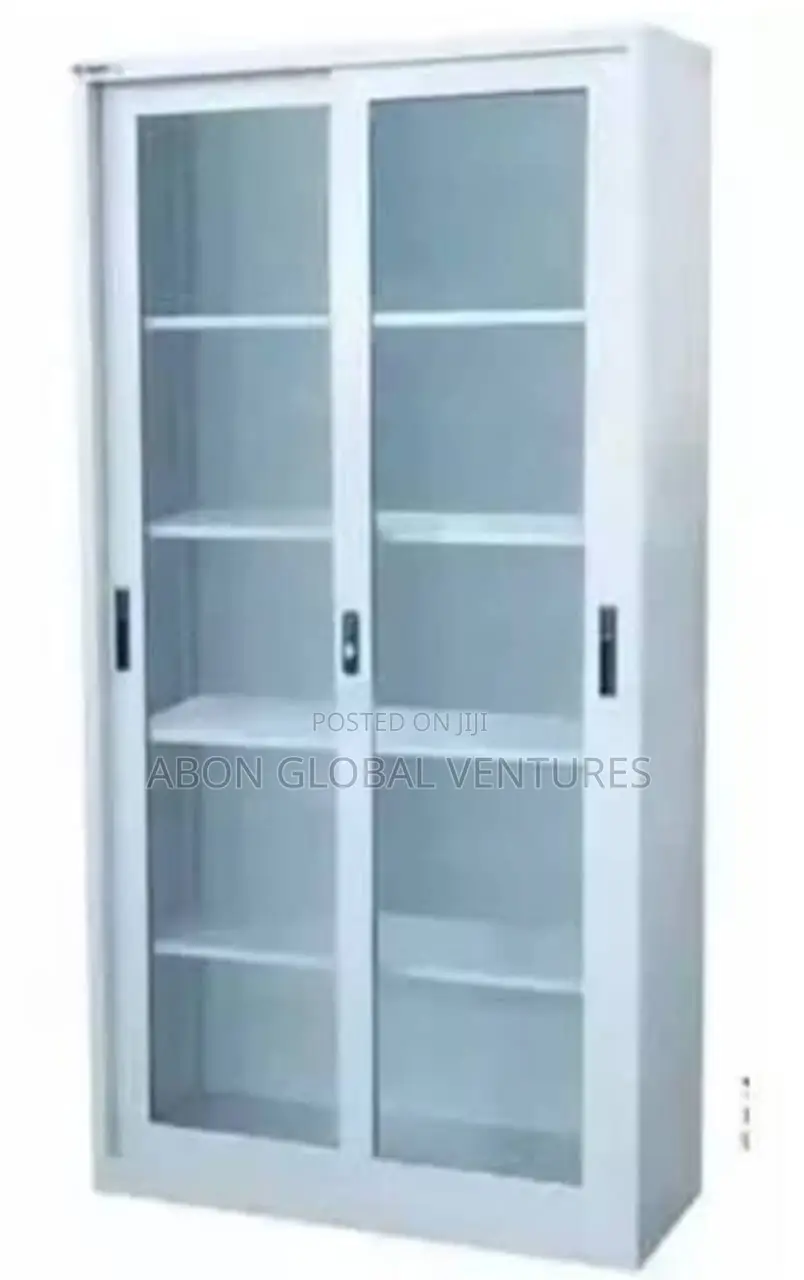 Glass Face Filing Cabinet