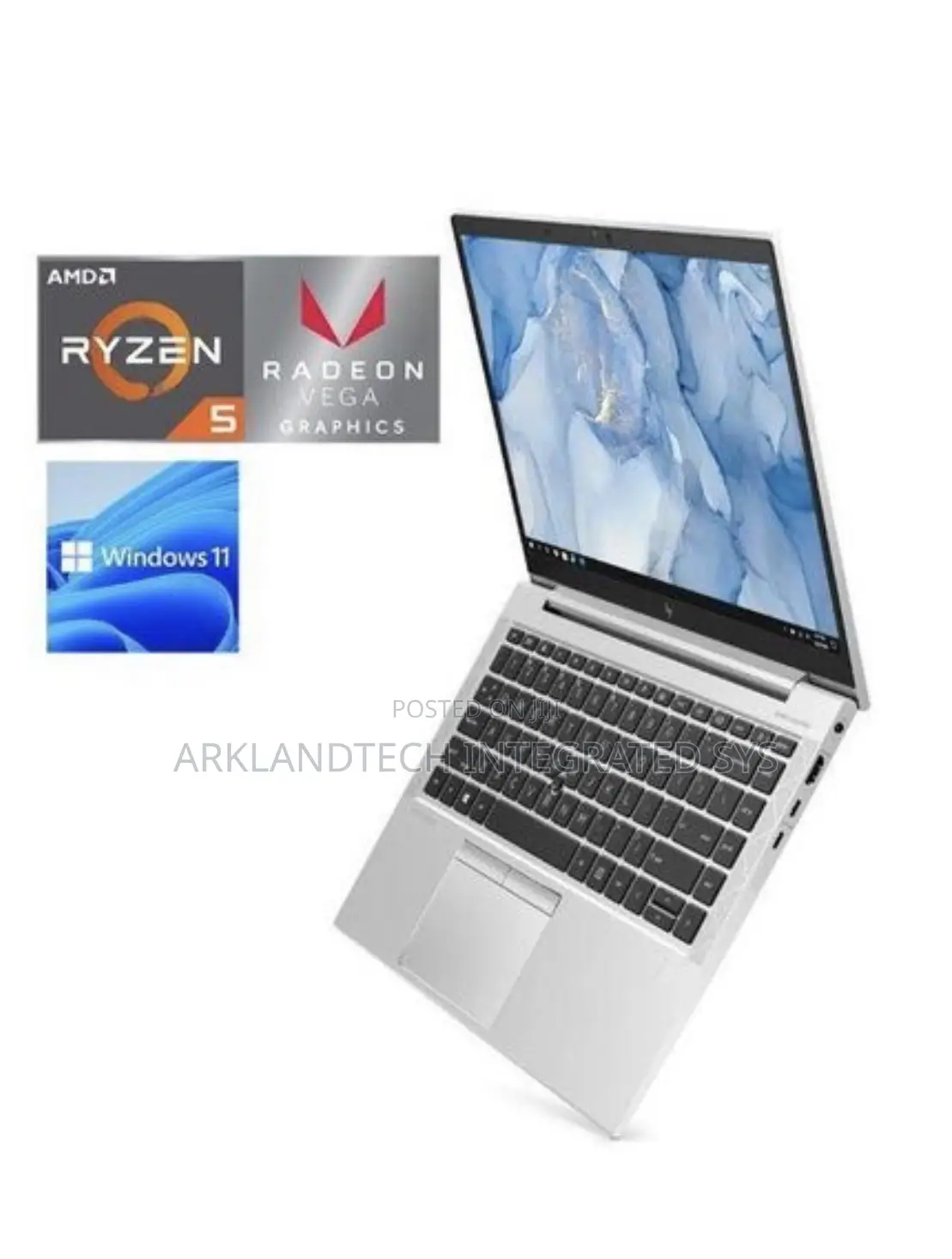 New Laptop HP EliteBook 640 G11 16GB AMD Ryzen 5 SSD 256GB
