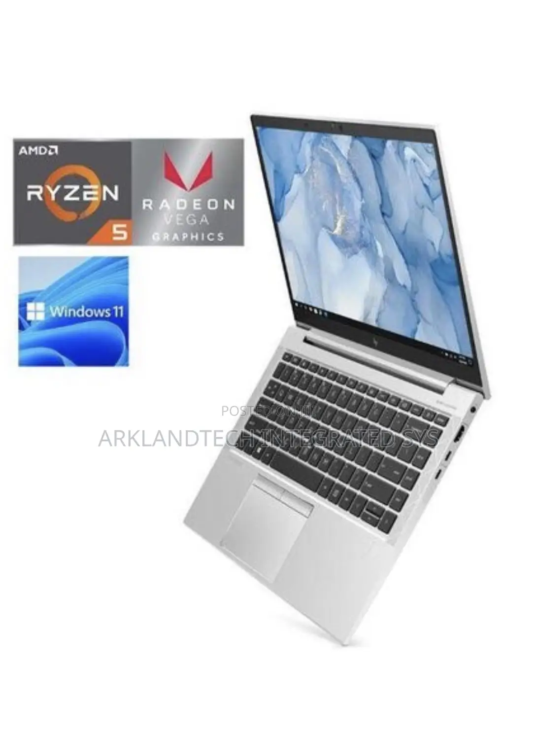 New Laptop HP EliteBook 640 G11 16GB AMD Ryzen 5 SSD 256GB