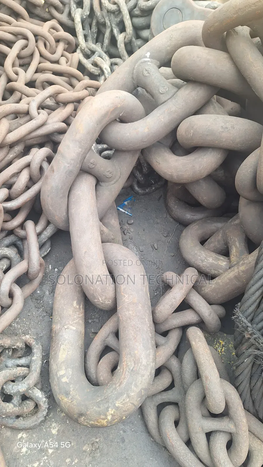 Studlink Chain Different Diameter