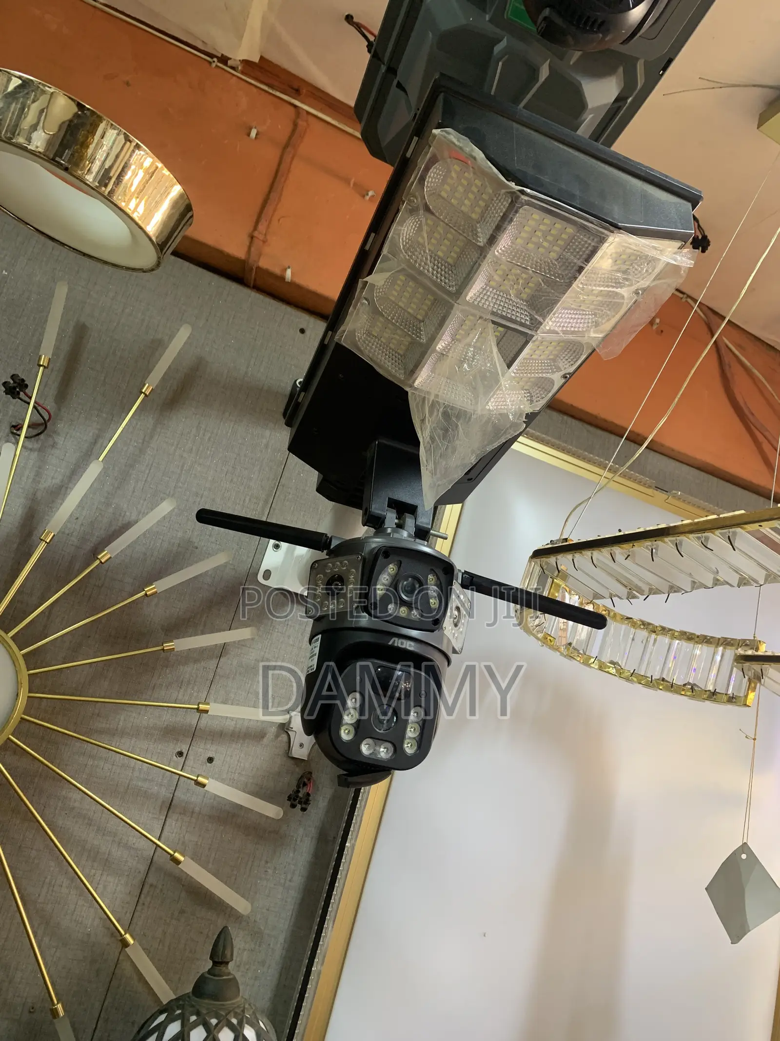 300watts Solar Street Light With CCTV-Stanford