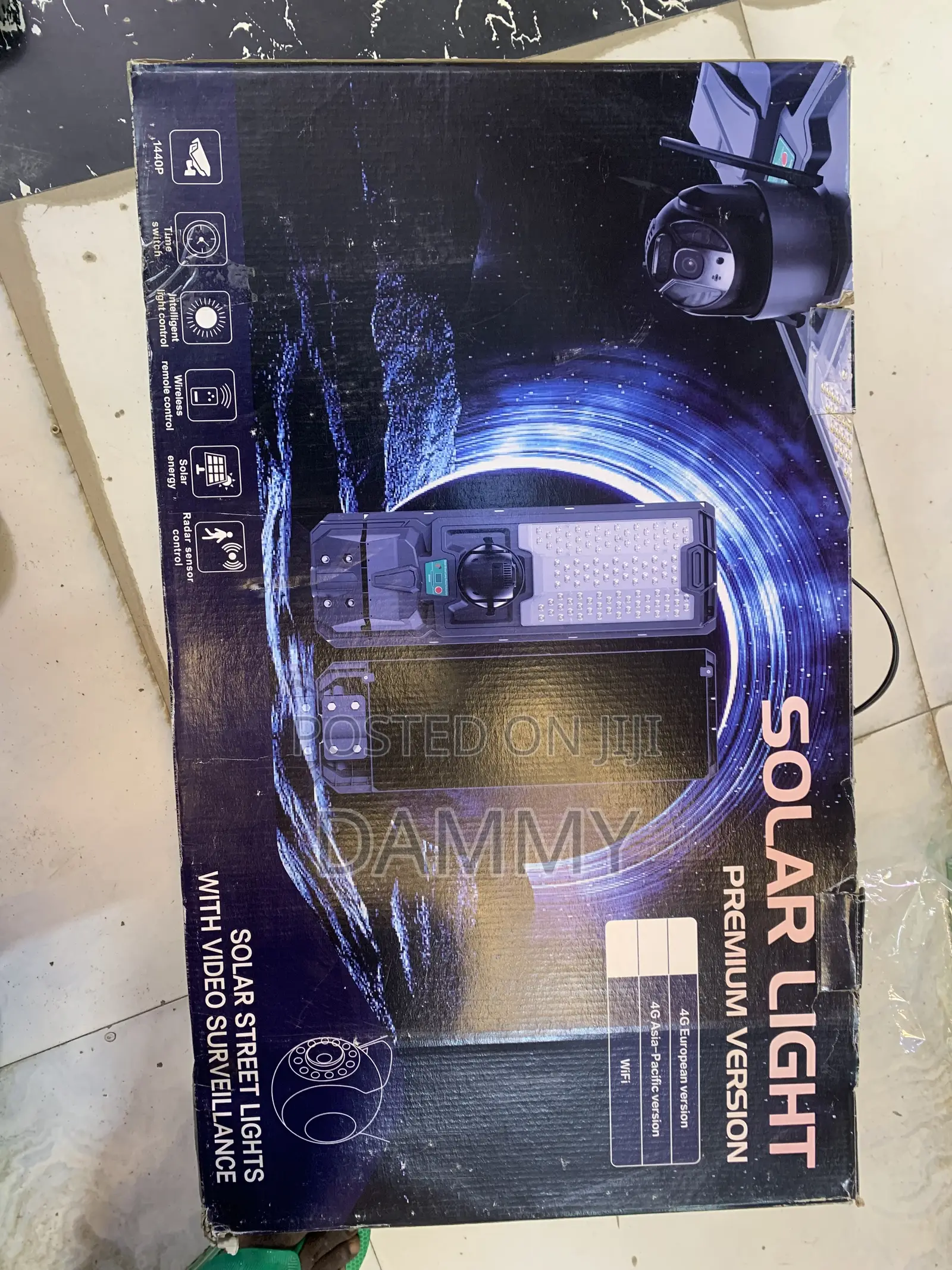 300watts Solar Street Light With CCTV-Stanford