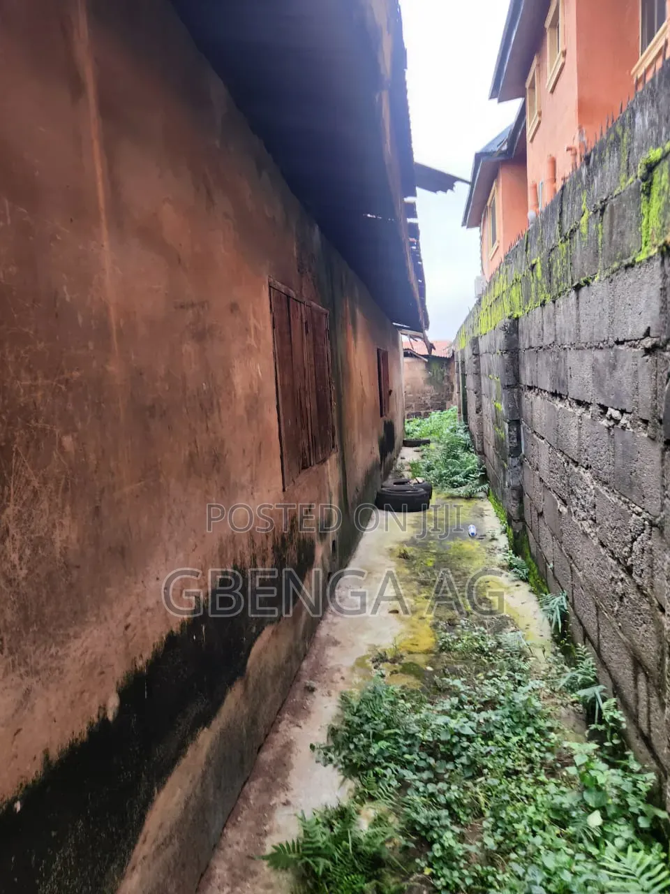Half Plot of Land With Old Structure for Sale at Iju ISHAGA Lagos