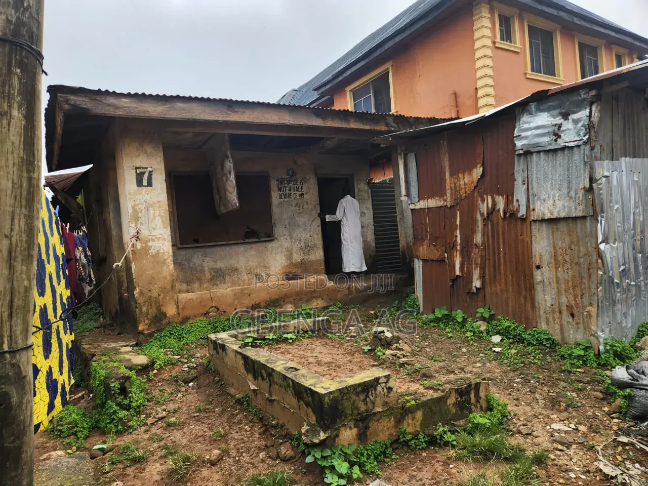 Half Plot of Land With Old Structure for Sale at Iju ISHAGA Lagos