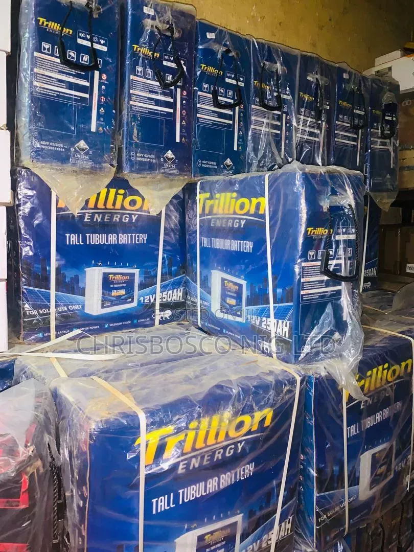 Brand New Fillion Energy Tall Tubular Batteries