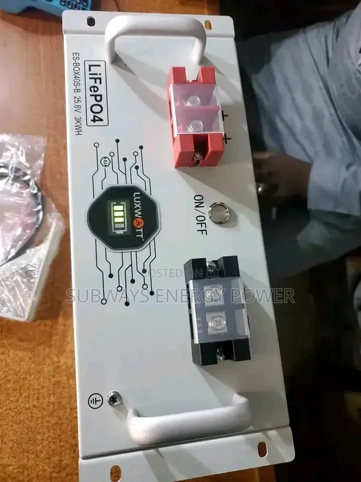 3.6kva Hybrid Inverter and 6kwh Lithium Battery Power Pack.