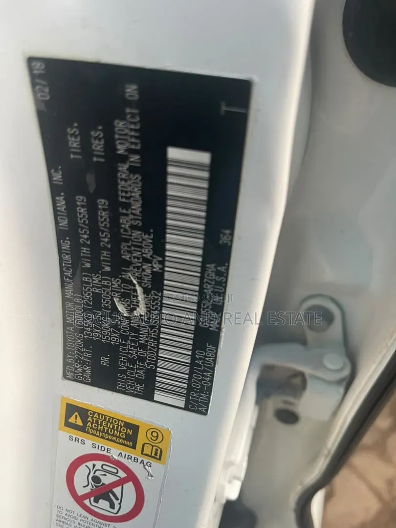 Toyota Highlander 2018 White