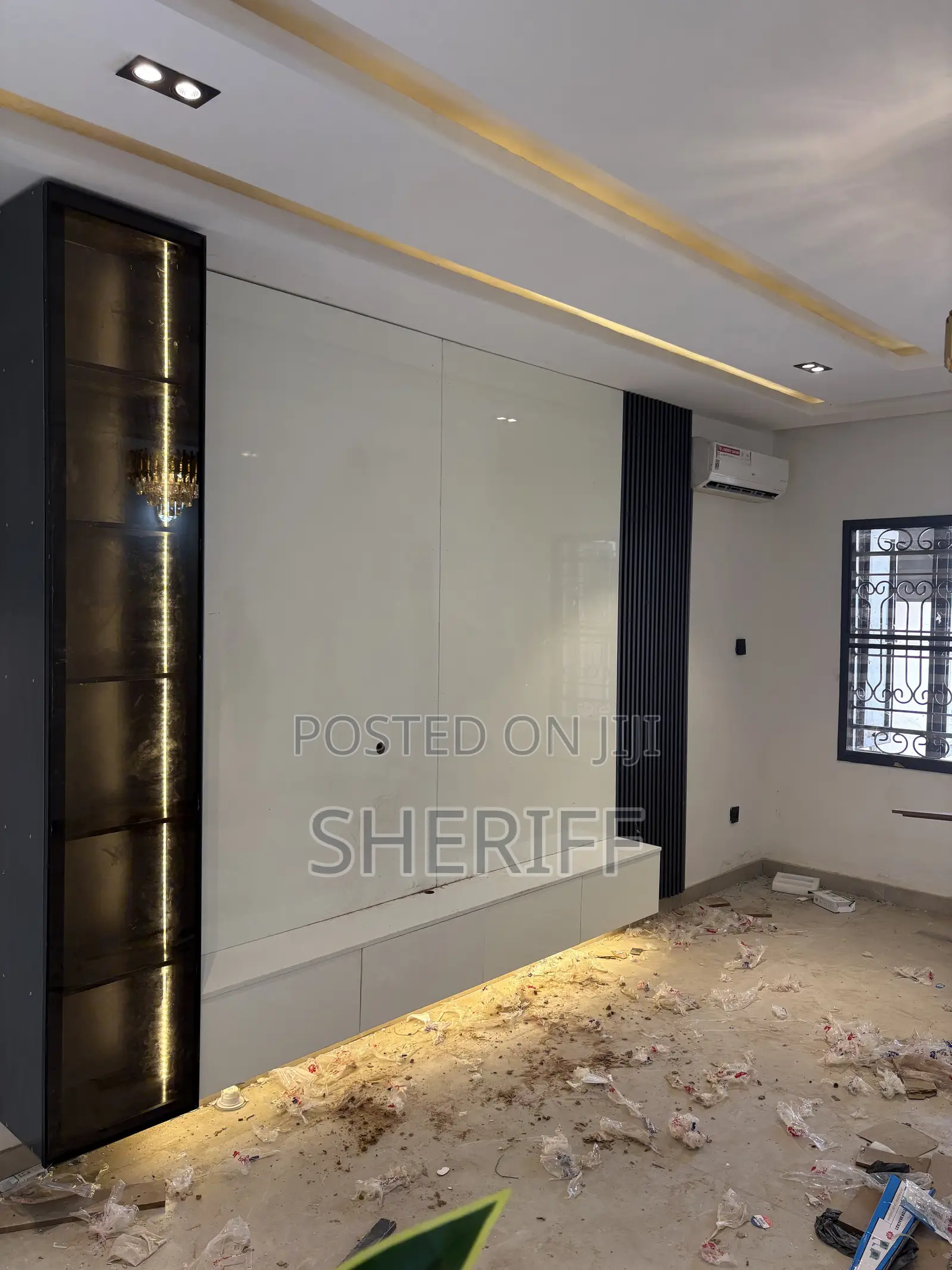 Wall, TV Console