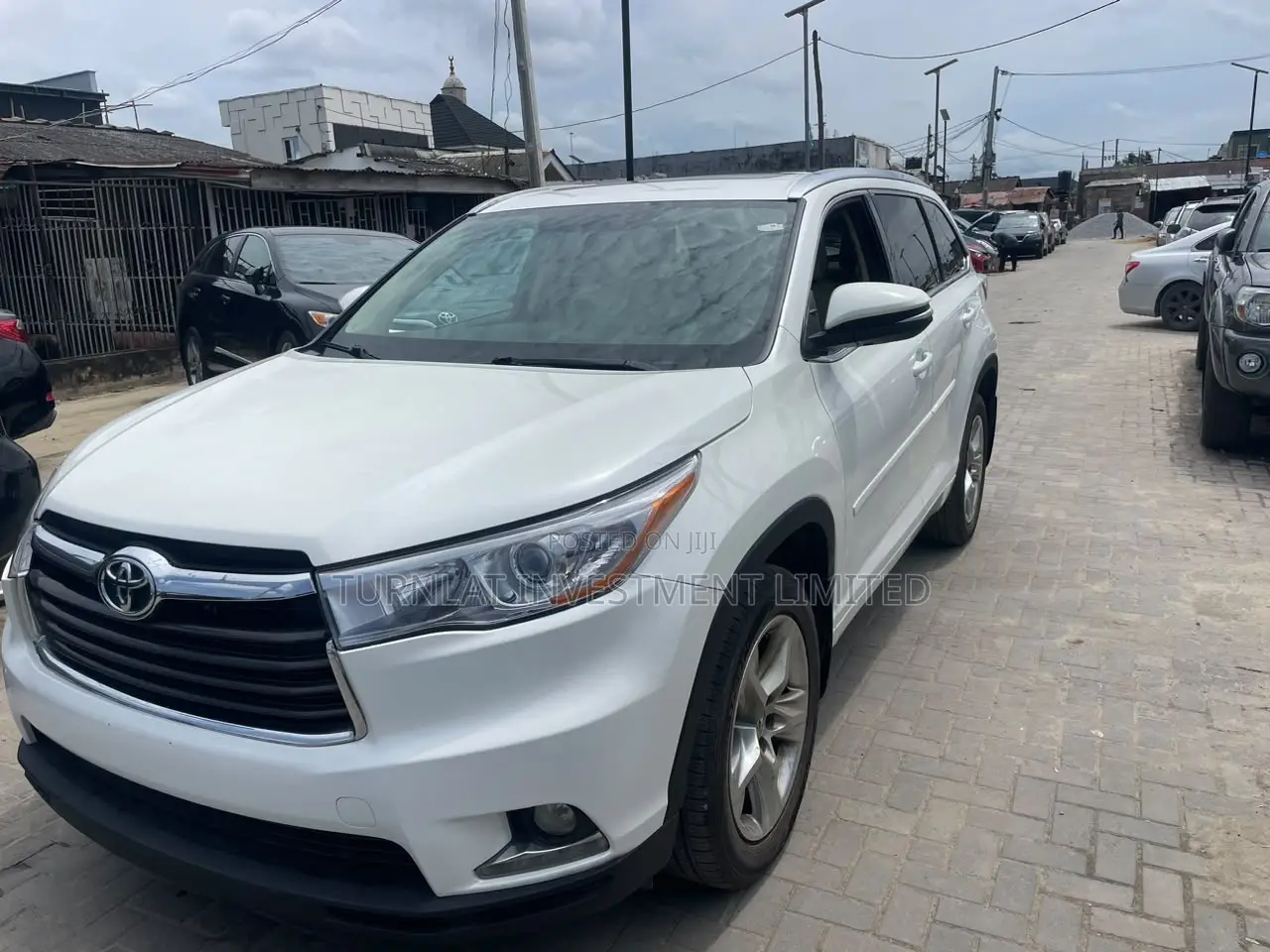Toyota Highlander Limited 4dr SUV (3.5L 6cyl 6A) 2014 White