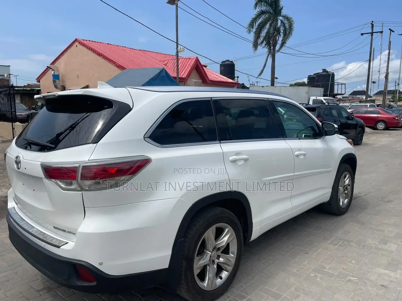 Toyota Highlander Limited 4dr SUV (3.5L 6cyl 6A) 2014 White