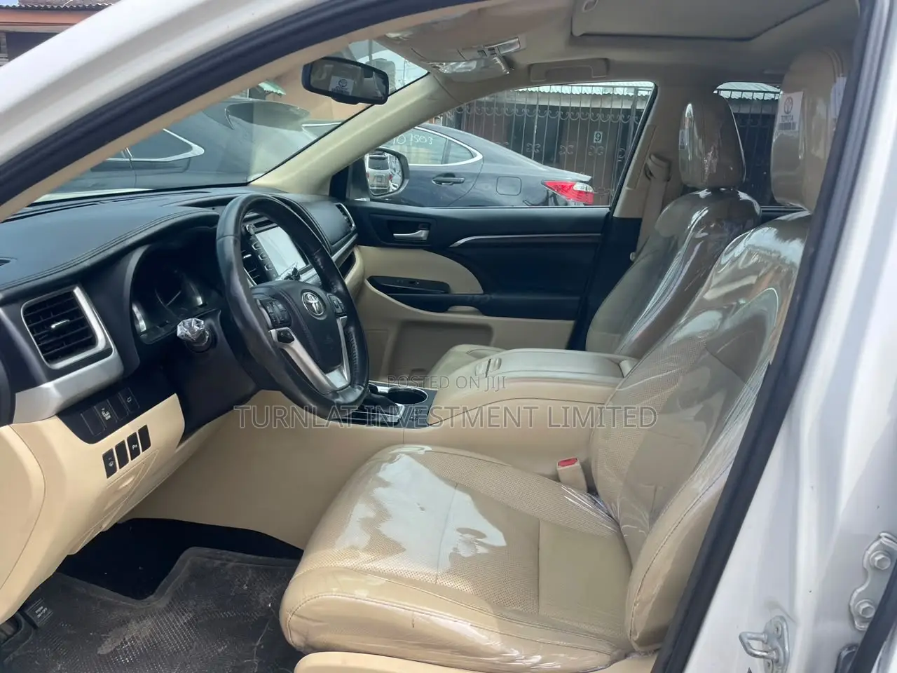 Toyota Highlander Limited 4dr SUV (3.5L 6cyl 6A) 2014 White
