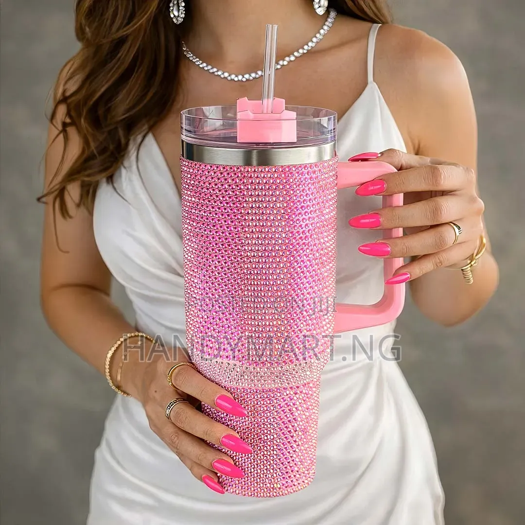 40oz / 1200ml Sparkly Rhinestone Insulated Tumbler 22% OFF