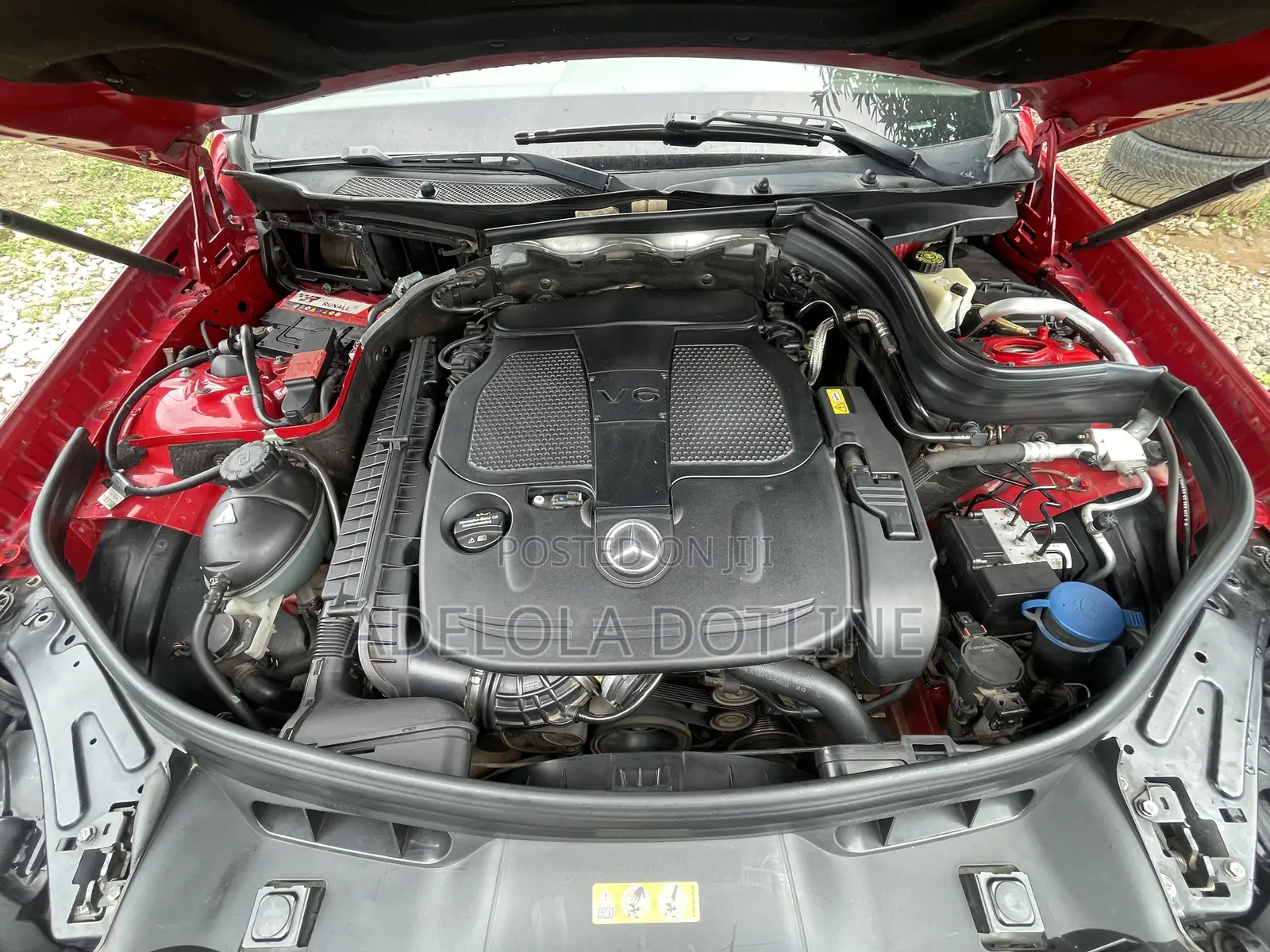 Mercedes-Benz GLK-Class Base GLK 350 4dr 4x2 (3.5L 6cyl 7A) 2015 Red