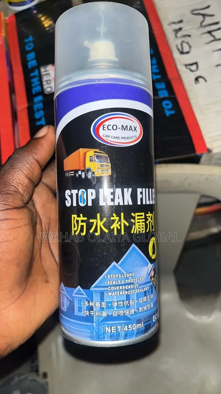 Eco-Max 450ml Waterproof Stop Leak Sealant Spray