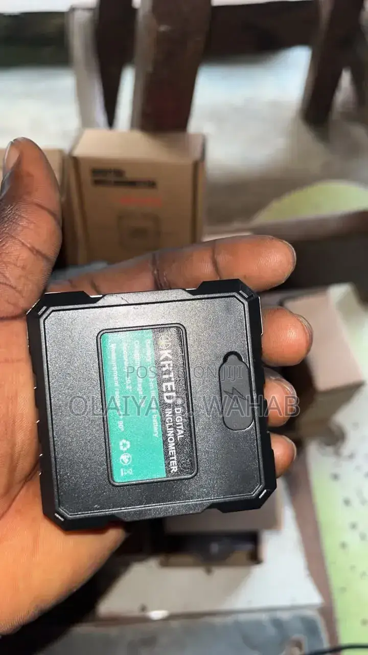 KRTED Digital Inclinometer With Laser Level Rechargeable