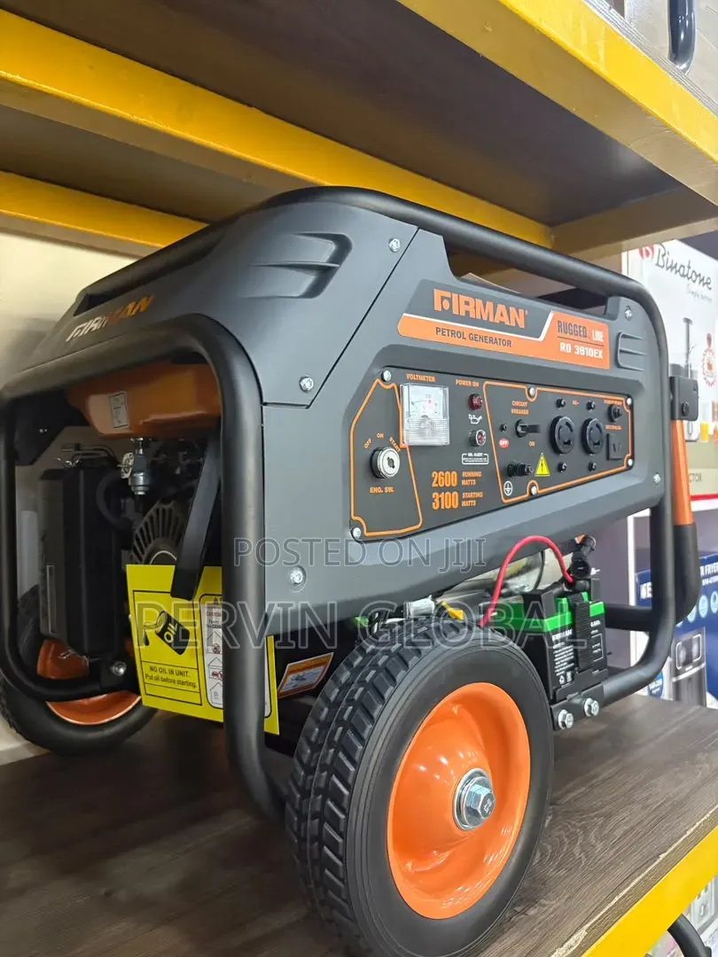Firman Rugged Generator Rd3910ex 3.1kva