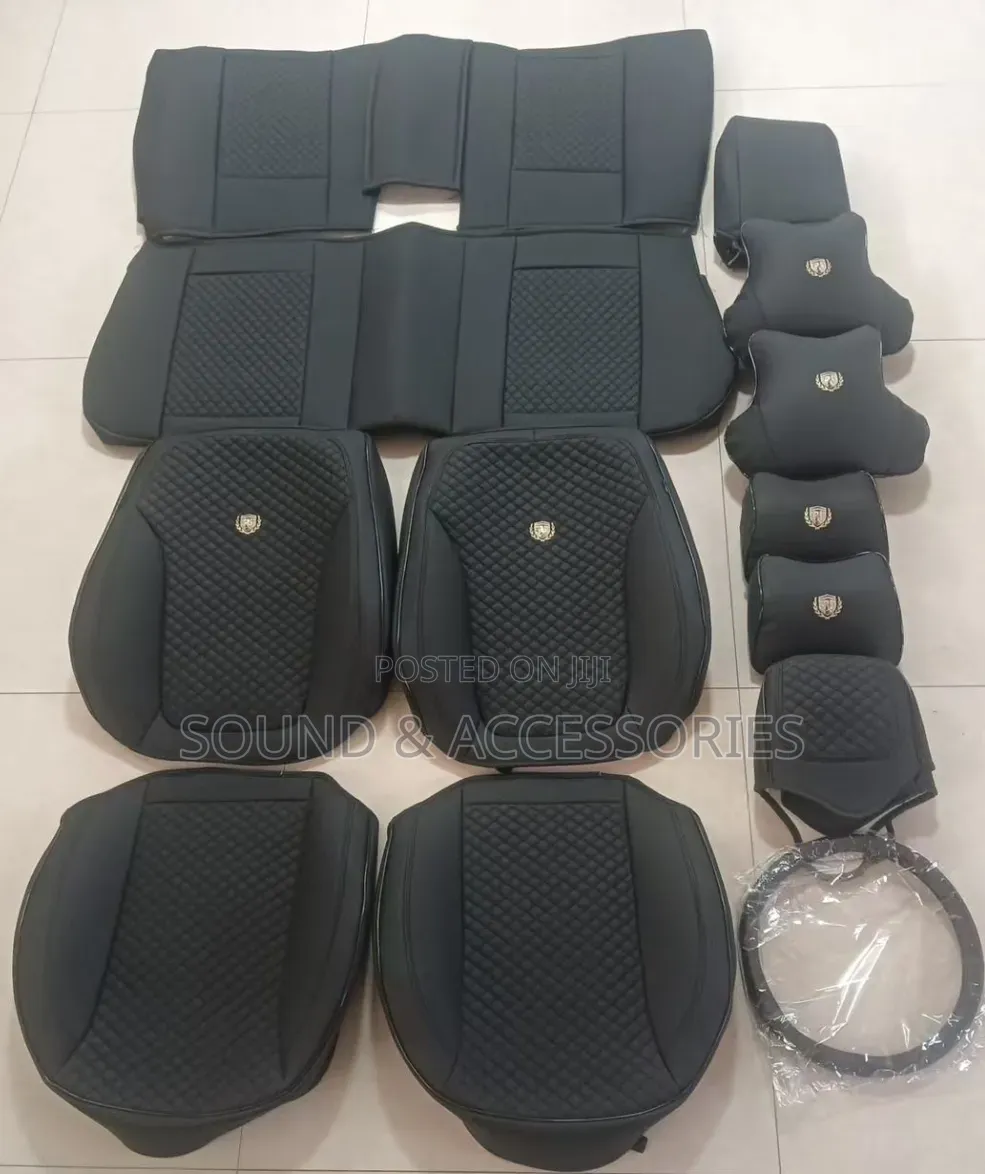 Lexus Rx/Es Black Customised Luxury Car SUV Seatcover