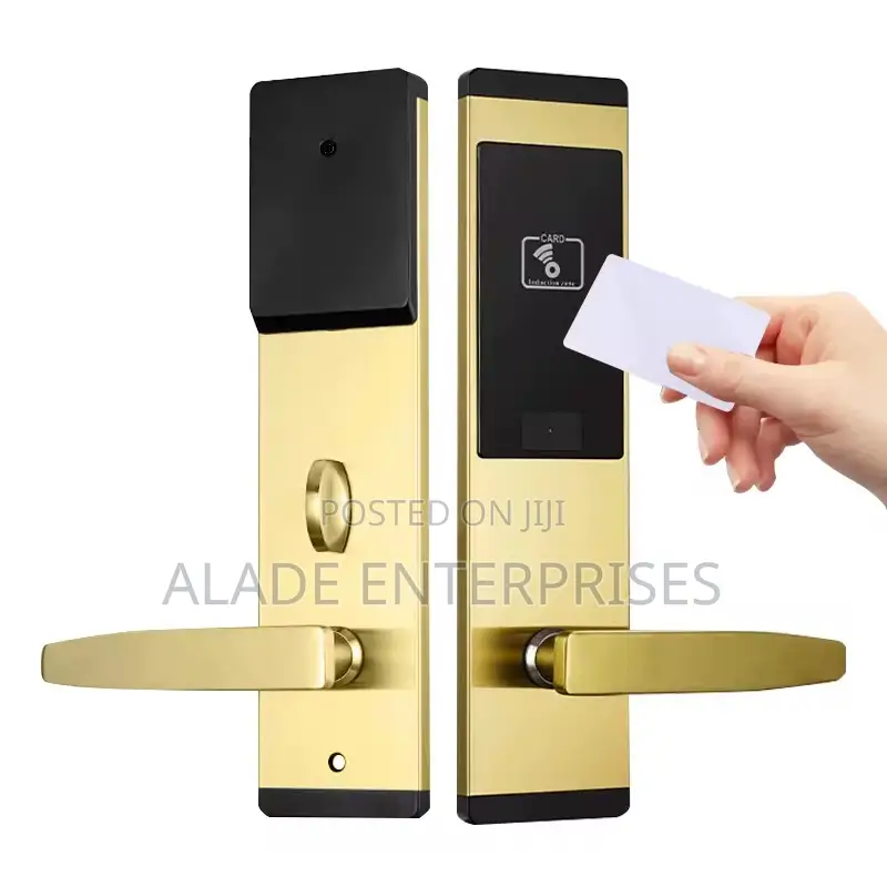 Smart Lock for Aluminum/ Wood/Steel Doors Hotel-Card Keyless