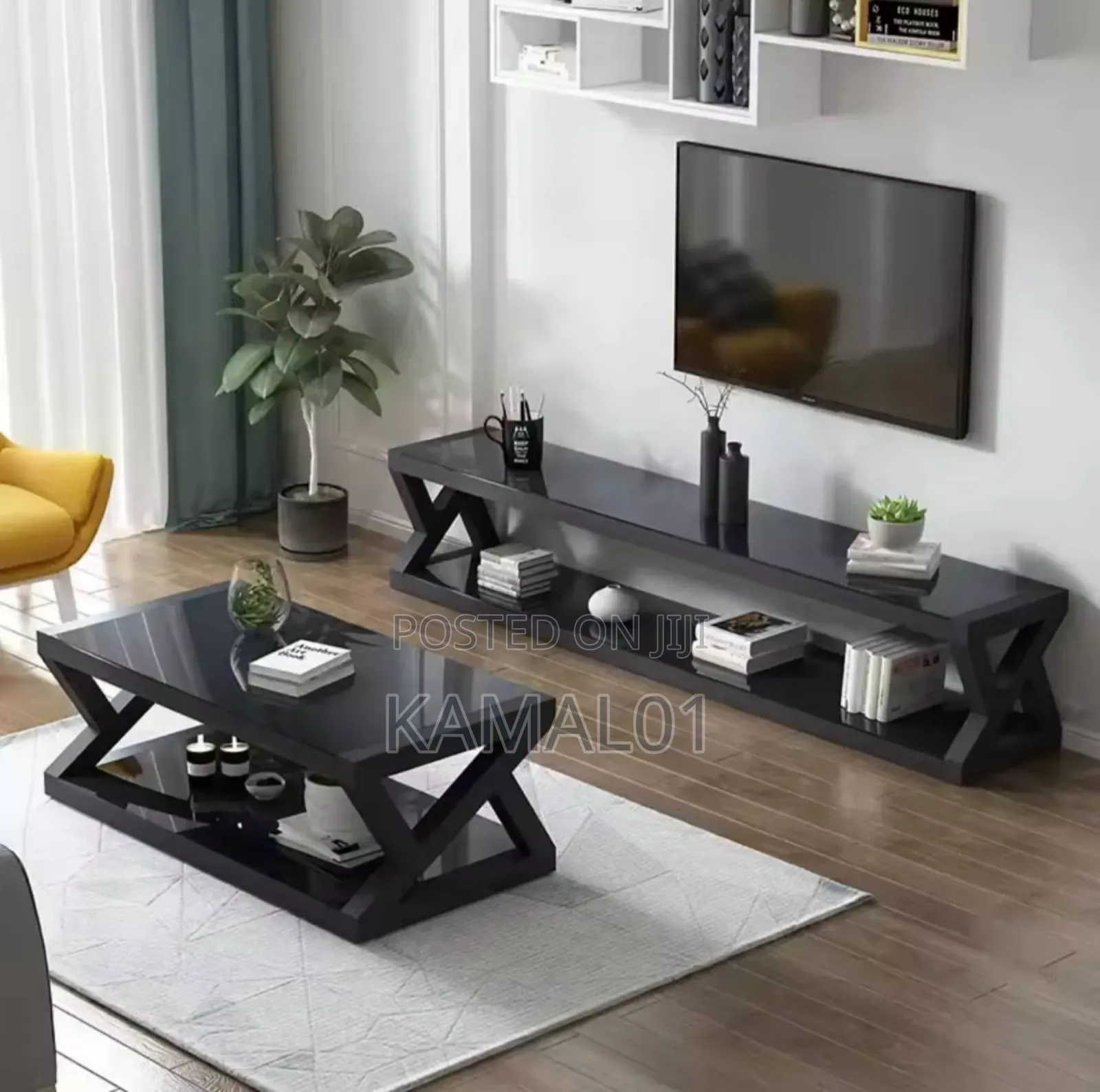 Center Table and TV Stand Set