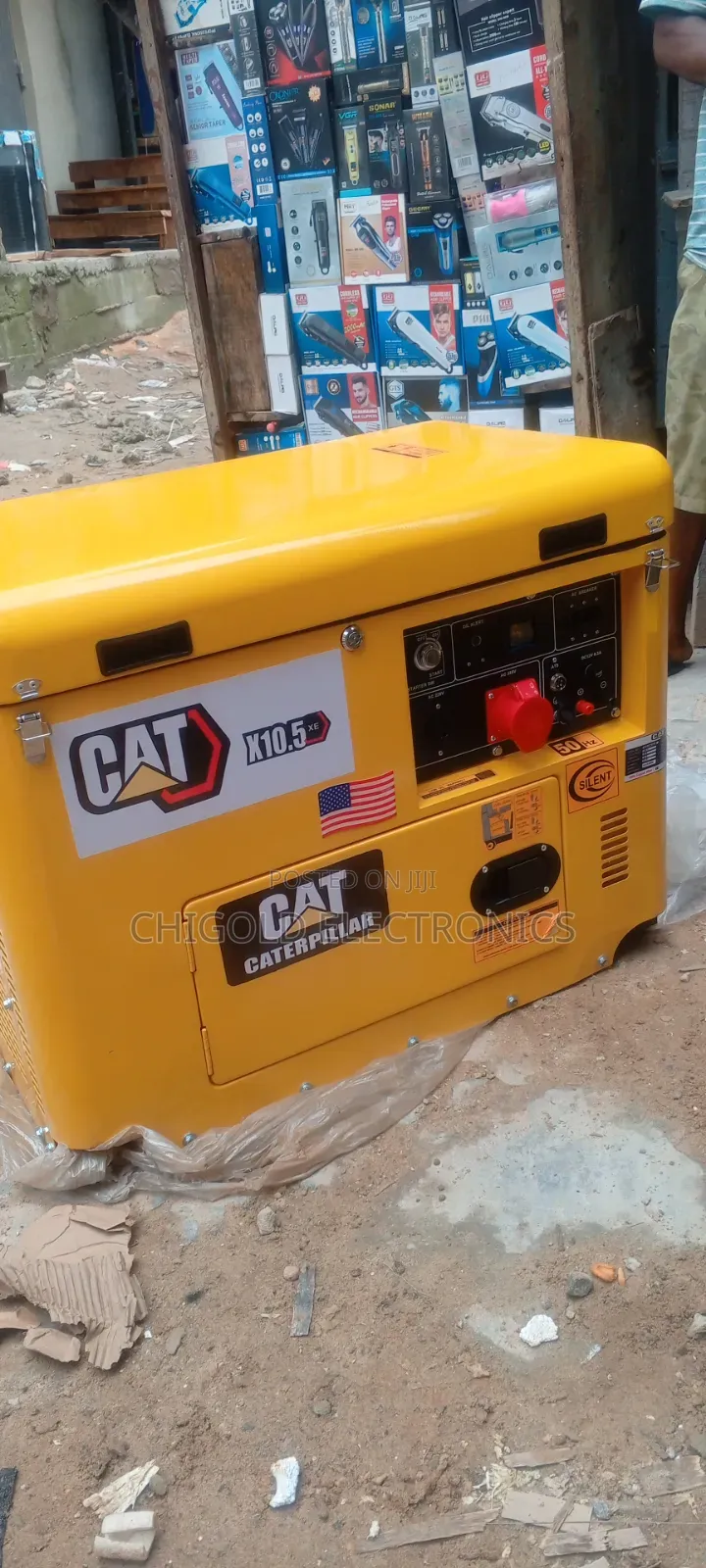 10 kVA Cat Diesel Generator 3 Phase 100% Copper Coil Original