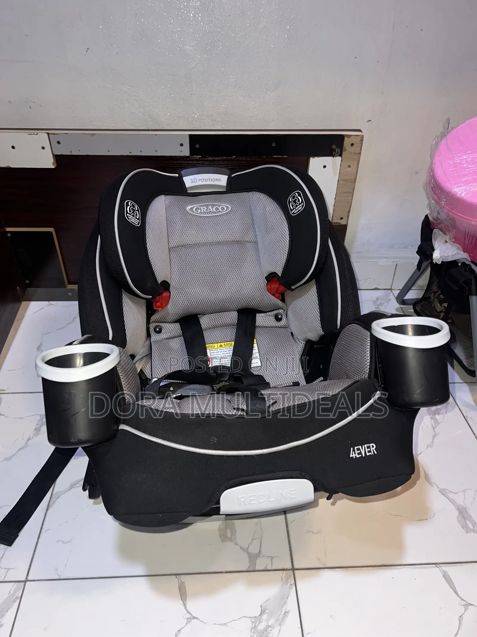 Graco 4ever Convertible Car Seat 0-10yrs