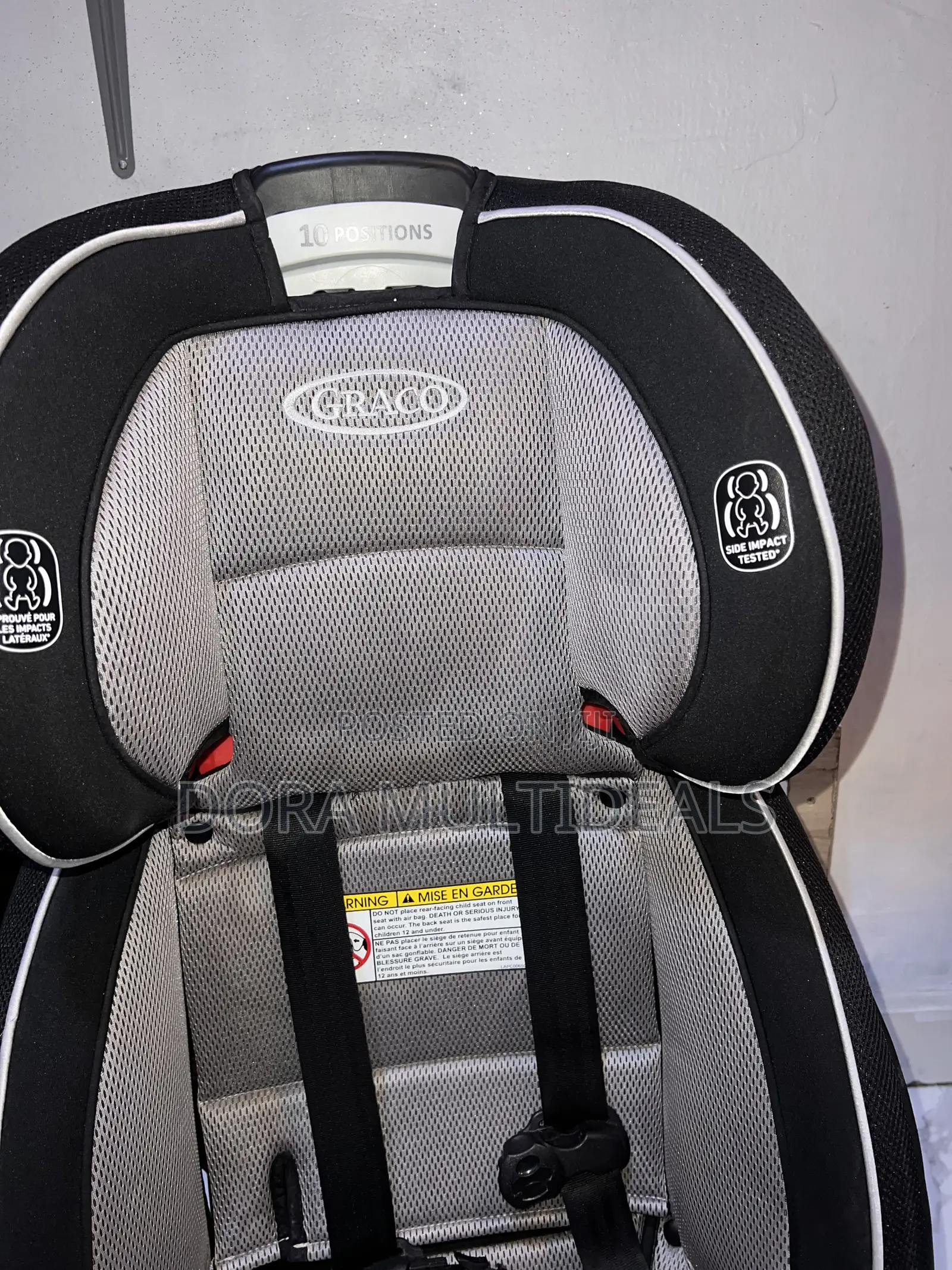 Graco 4ever Convertible Car Seat 0-10yrs