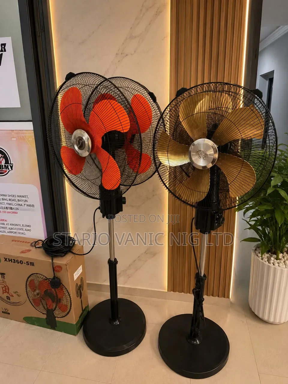 New Imported 20" Double Face 360 Rotation.Standing Face