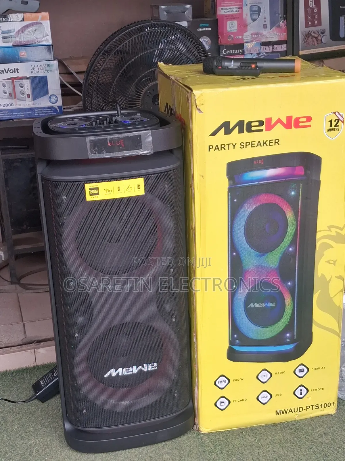 Mewe Party Rocker Speaker 1500watts