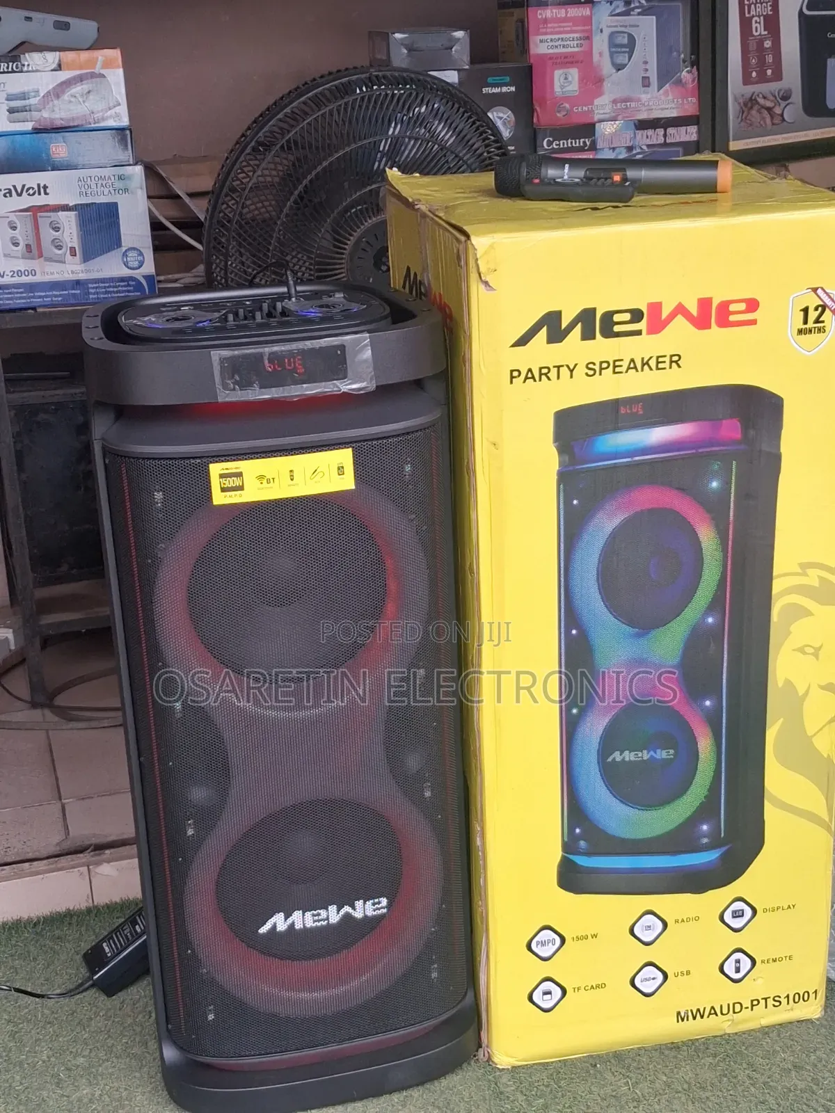 Mewe Party Rocker Speaker 1500watts