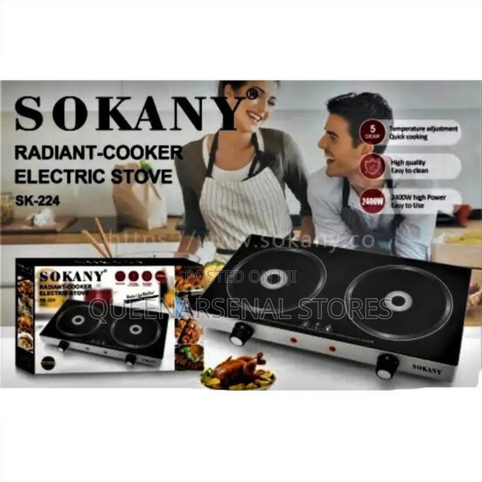 Sokany Double Cooker
