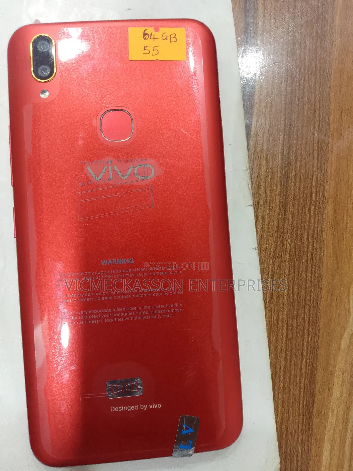 Vivo Y85 64 GB Red