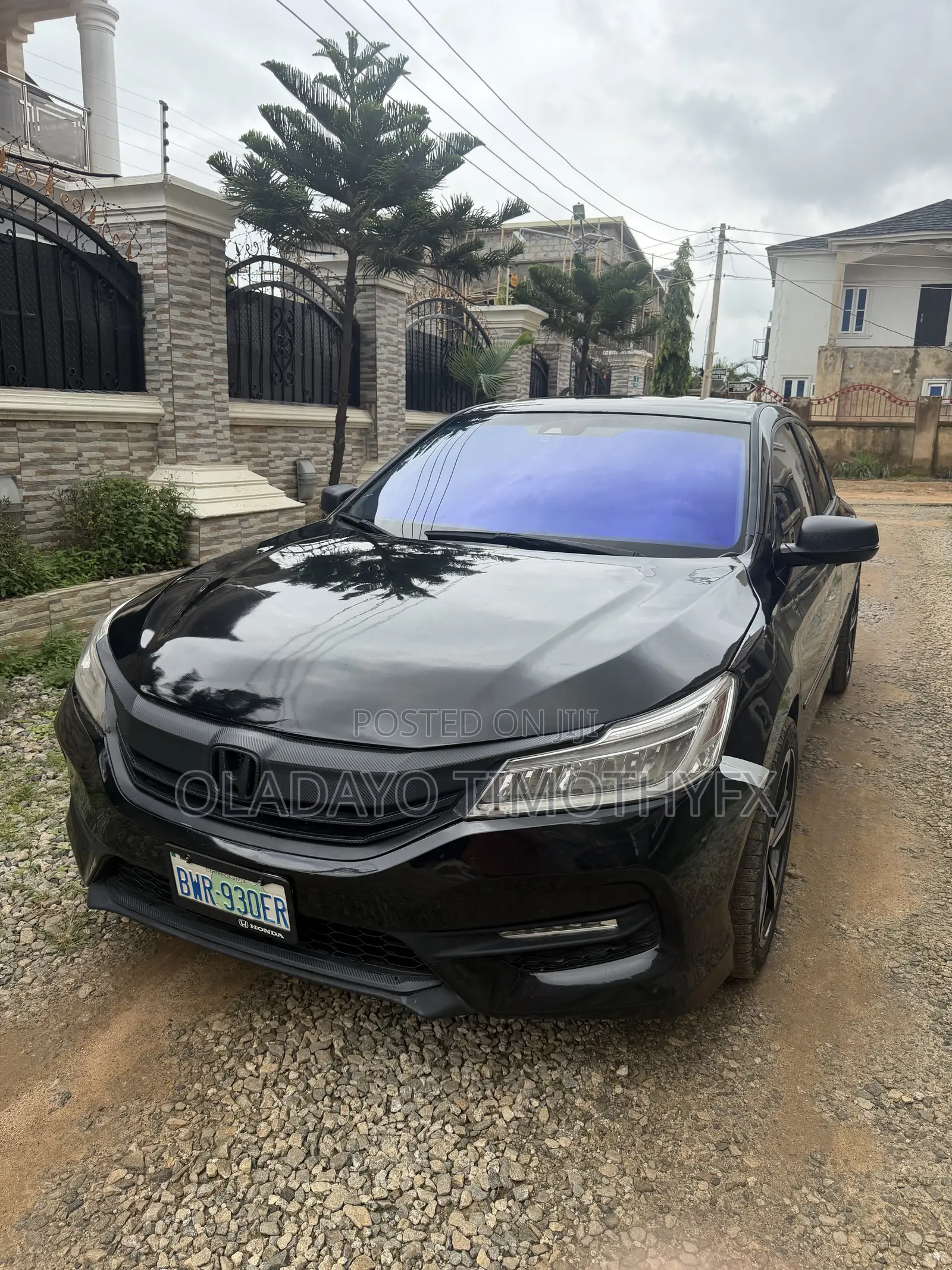 Honda Accord Touring V-6 4dr Sedan (3.5L 6cyl 6A) 2015 Black