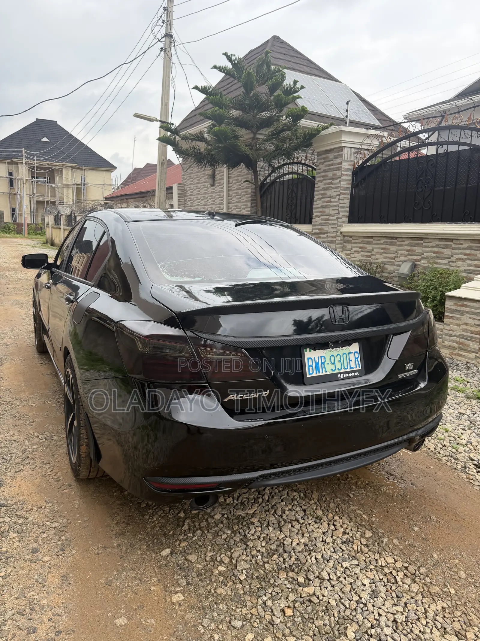 Honda Accord Touring V-6 4dr Sedan (3.5L 6cyl 6A) 2015 Black