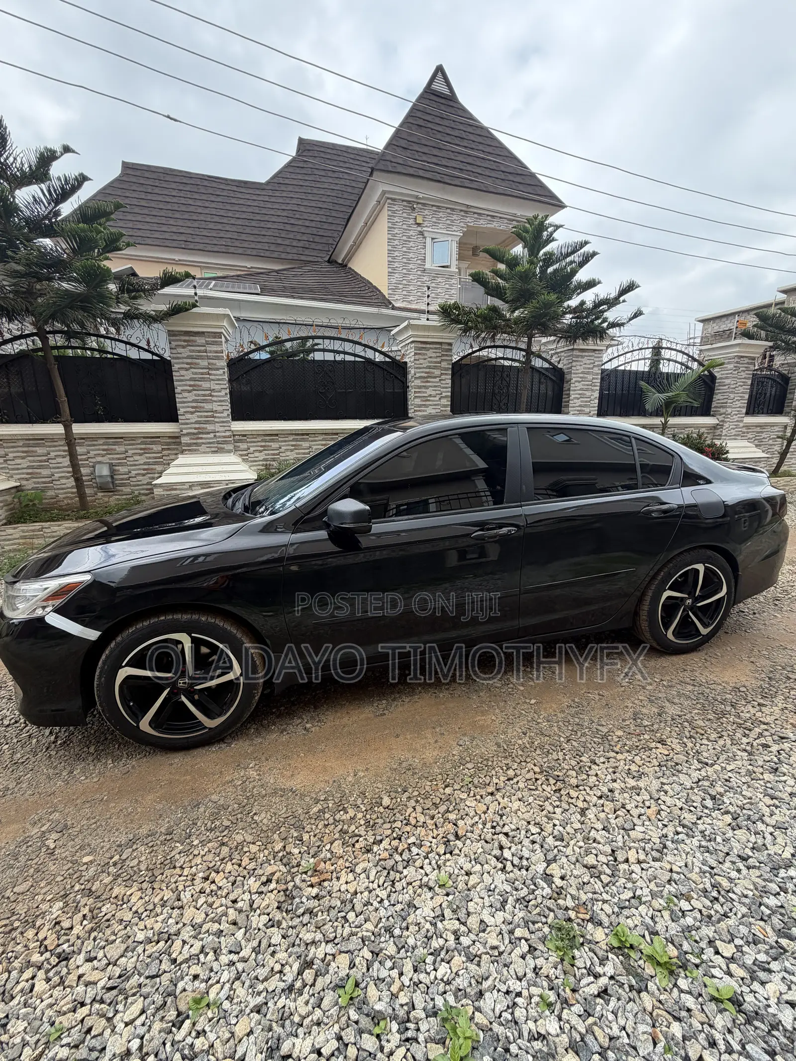 Honda Accord Touring V-6 4dr Sedan (3.5L 6cyl 6A) 2015 Black