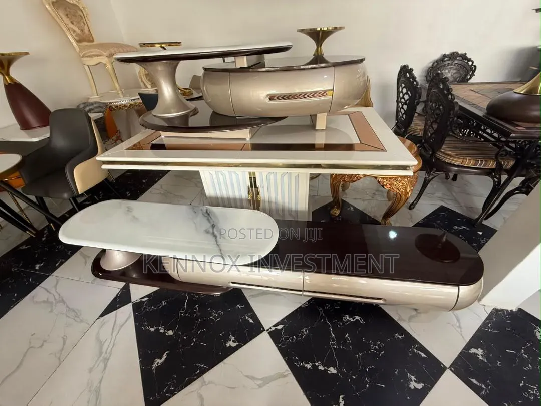 Luxury Foreign Center Table and TV Stand