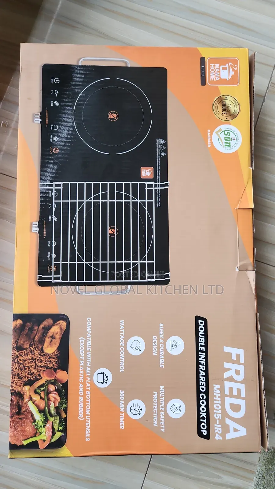 Mama Home Double Burner Infrared Intelligent Cooker