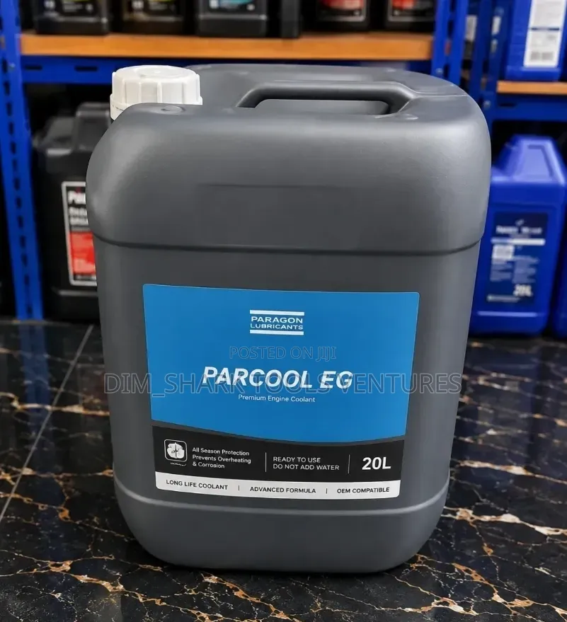 20-Liter Container of Atlas Copco Parcool EG Premium Engine Coolant