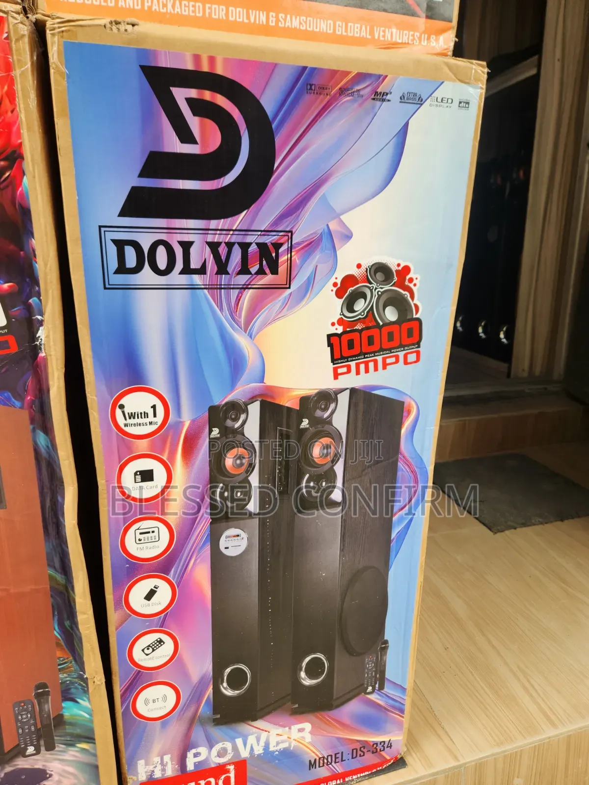 Dolvin DS-334 Bluetooth Music System