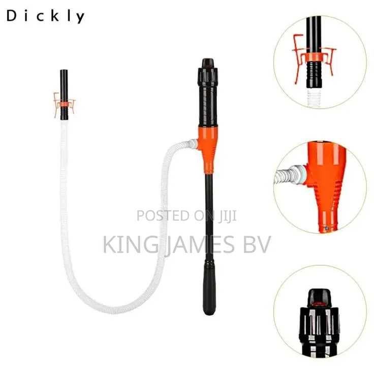 Fuel Fluid Liquid Siphon Pump – Easy Liquid Transfer Tool
