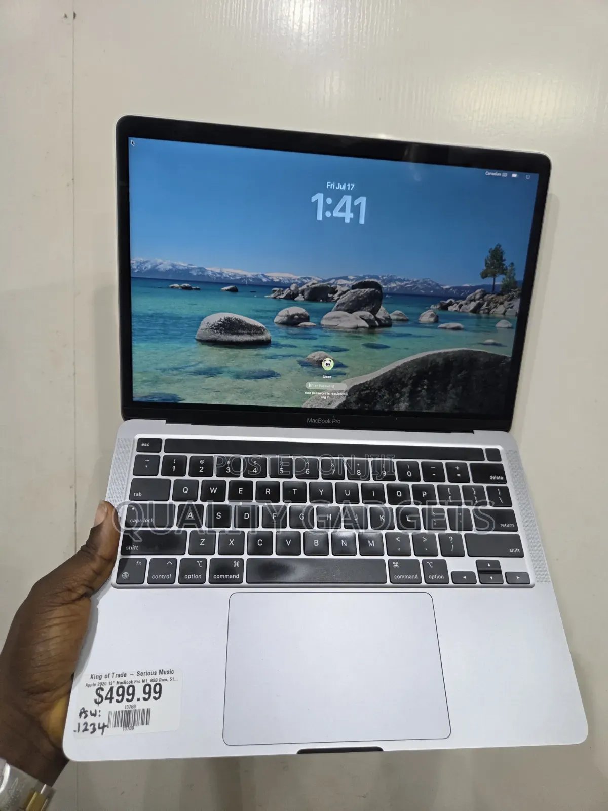 Laptop Apple MacBook Pro 2020 M1 8GB Apple M1 SSD 256GB