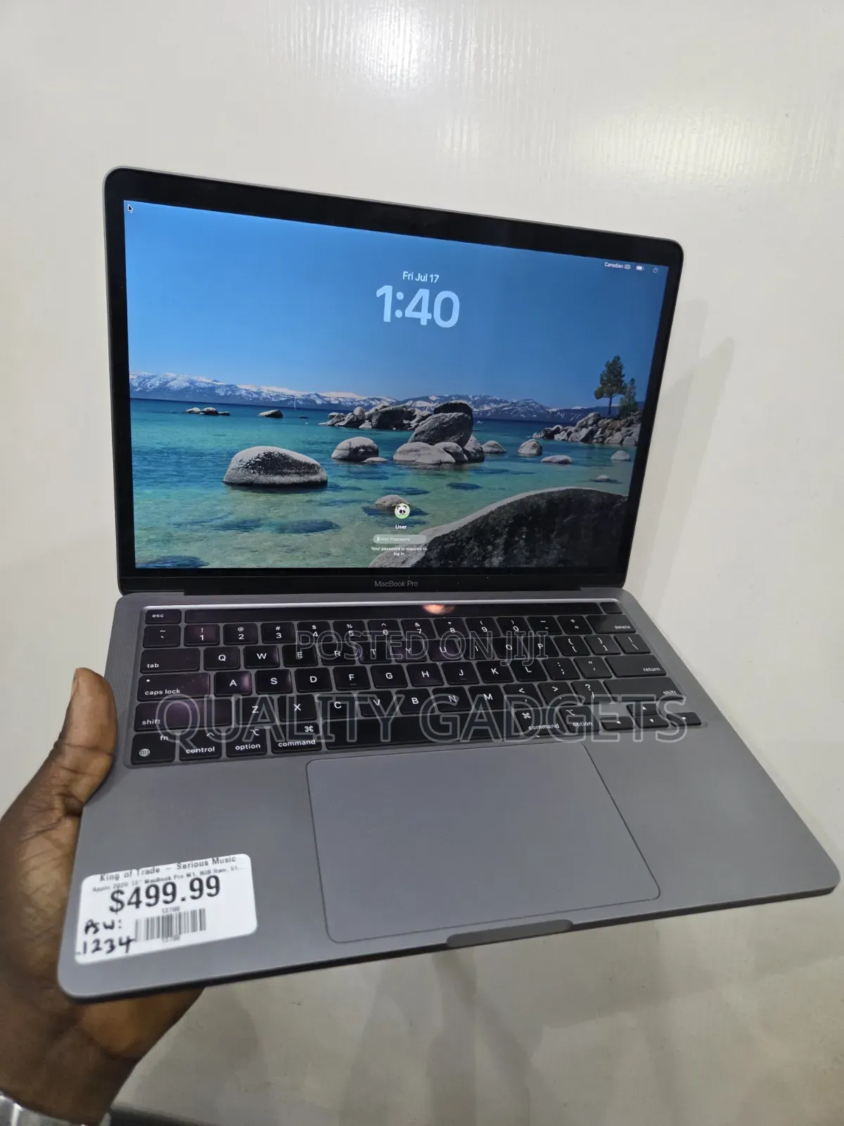 Laptop Apple MacBook Pro 2020 M1 8GB Apple M1 SSD 256GB