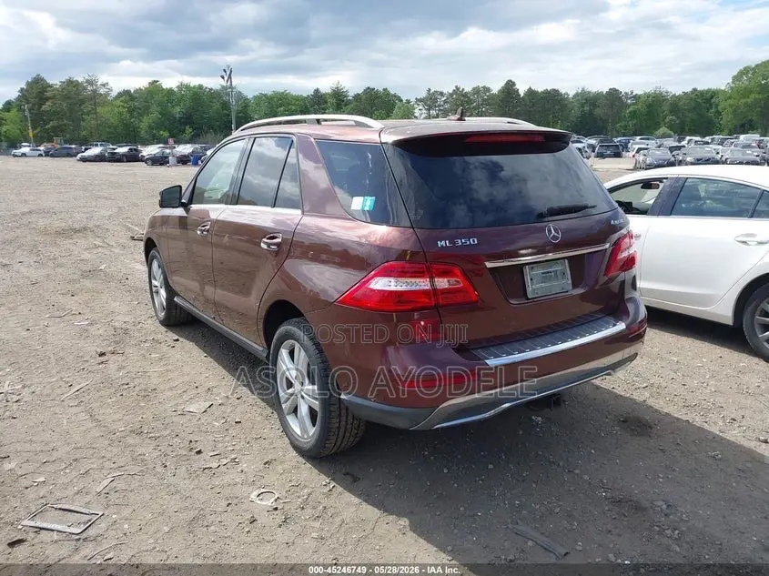 Mercedes-Benz M Class ML 350 4Matic 2013 Burgundy