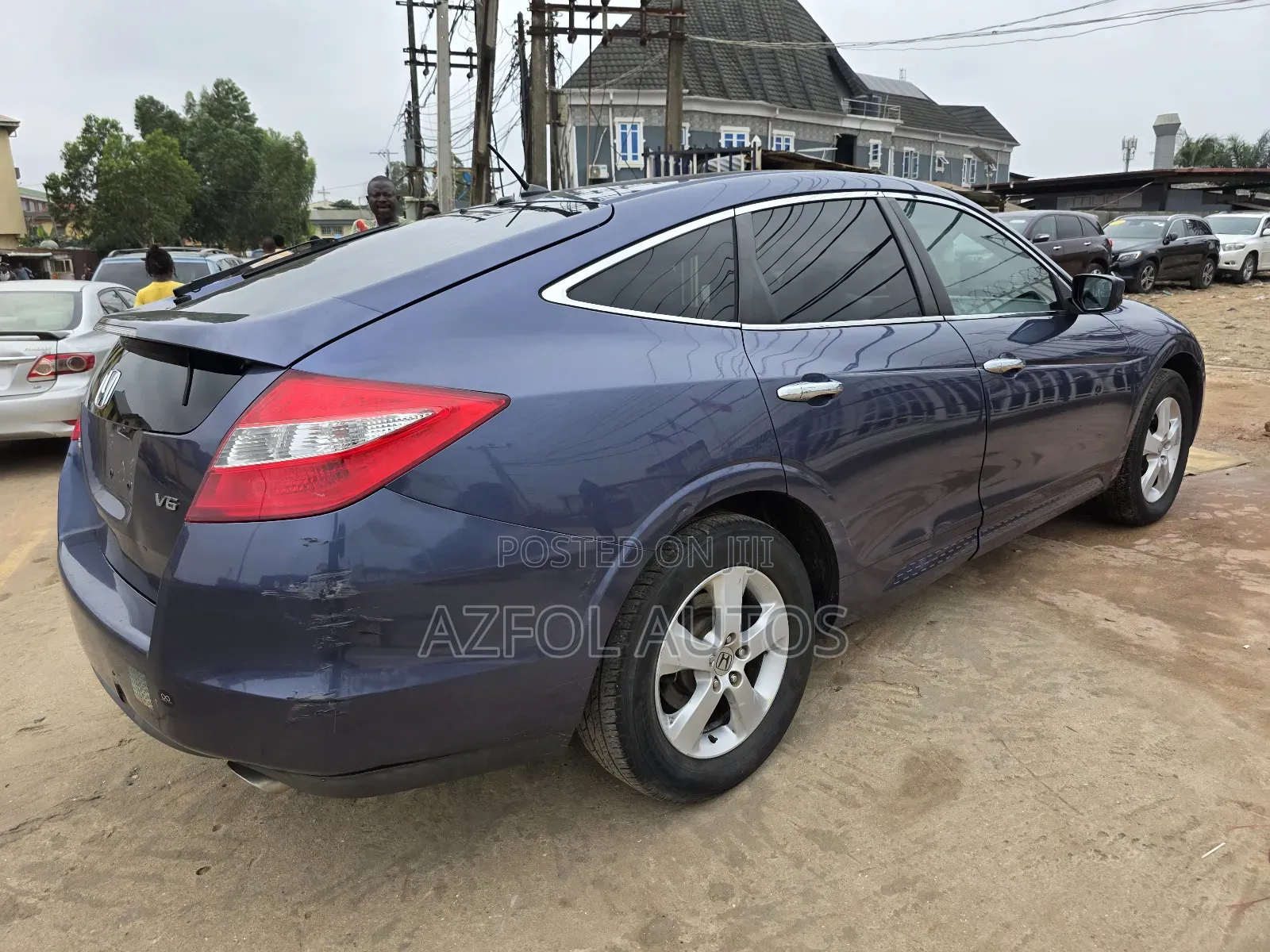 Honda Accord Crosstour EX-L w/Navigation AWD 2013 Blue