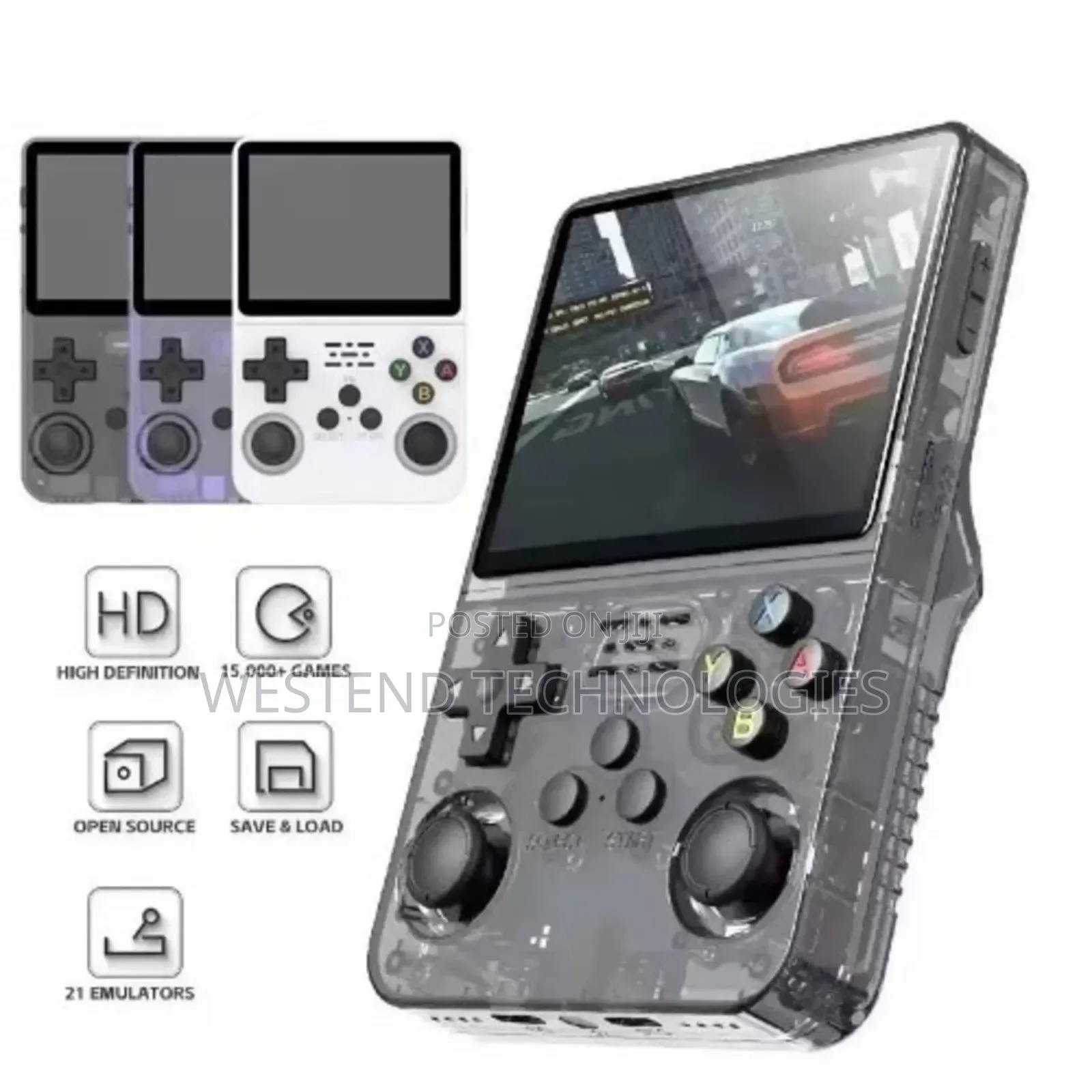 R36S Game Console With Games Handheld Game