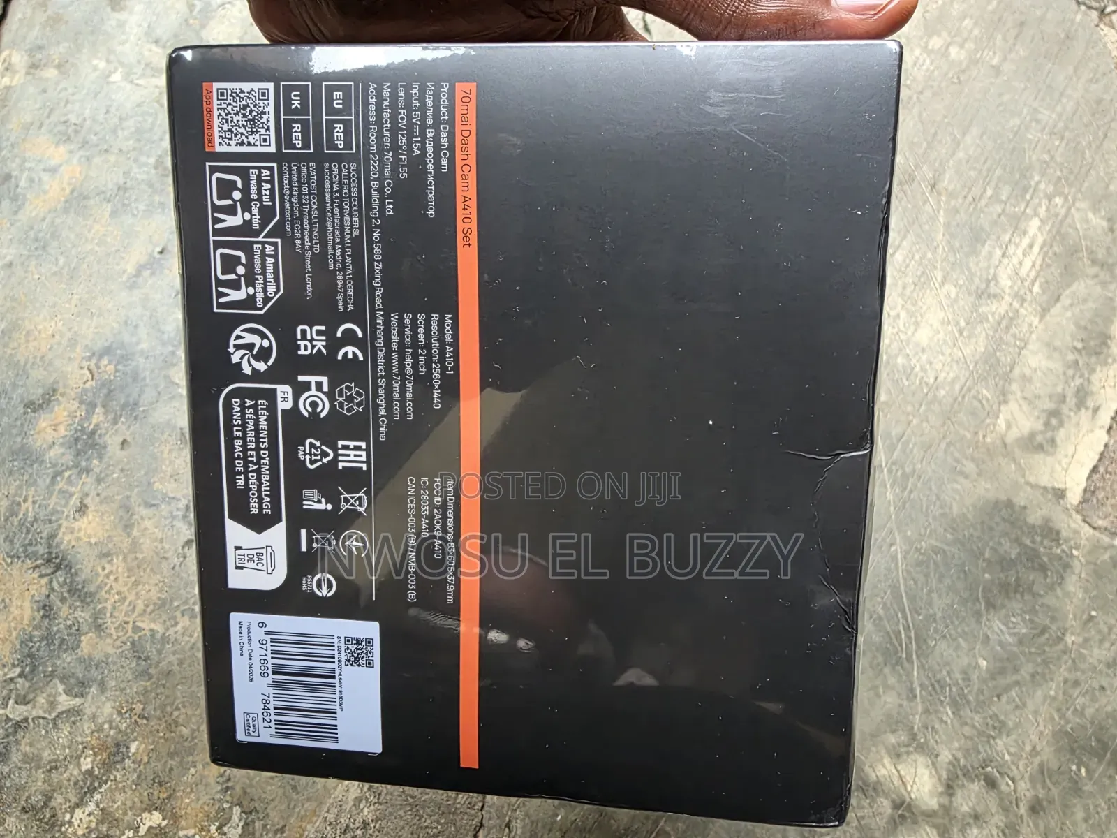 70mai Dash Cam A410 Set Surveillance Camera