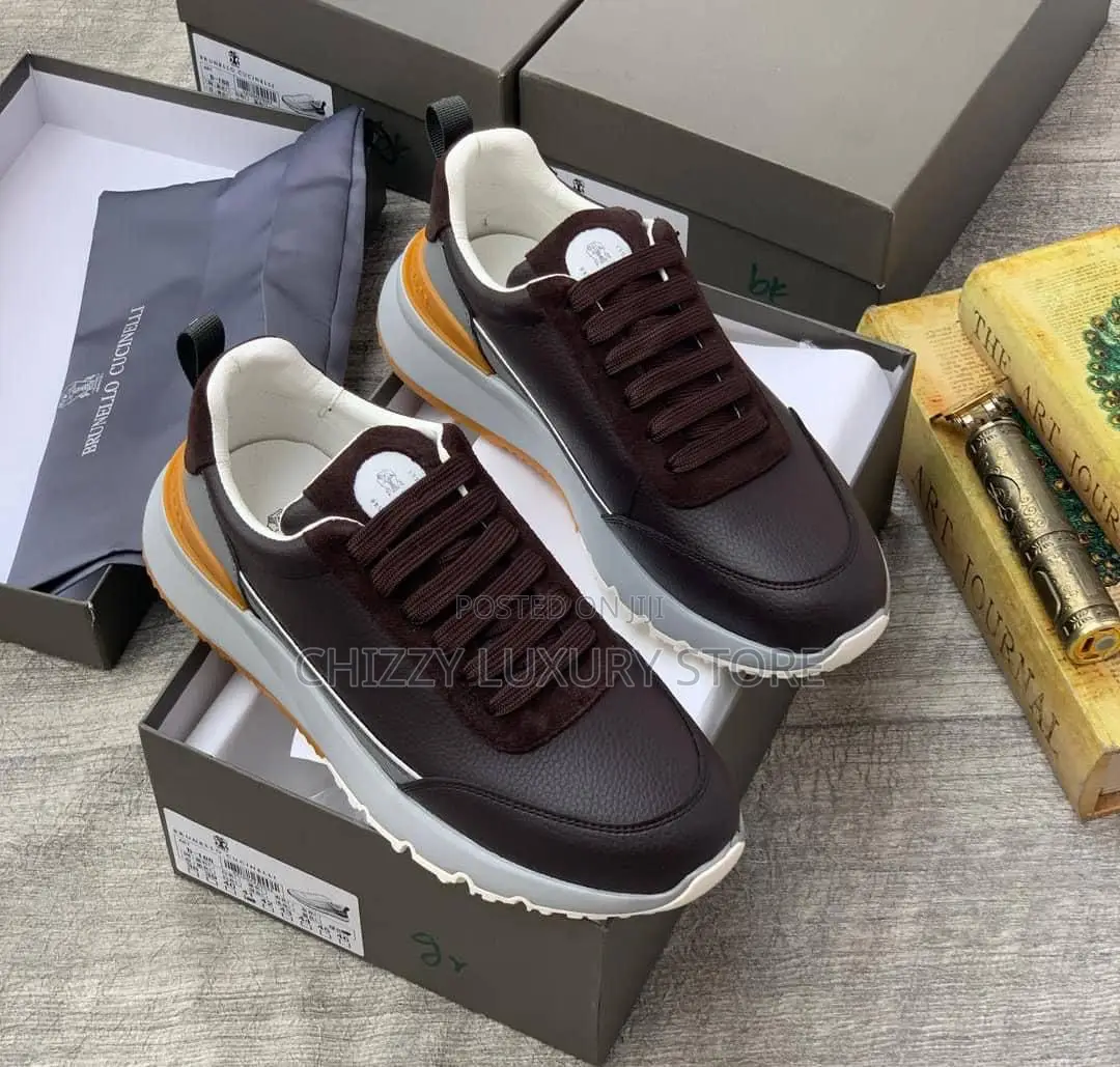 Brunello Cucinelle Quality Luxury Men Sneakers