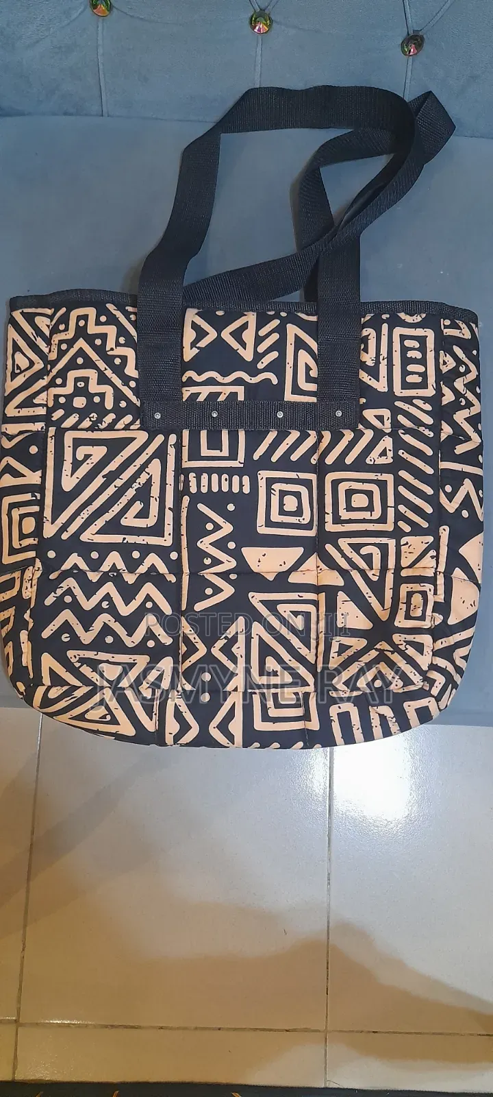 Elegant Ankara Tote Bag